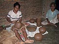 Traditional production of pottery in Alor - Ampera